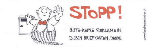 Stopp Kleber - Willkommen NEUBADMAGAZIN